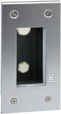 S500 METAL ugradno kućište, 1-modul, 2k - 51000111-036