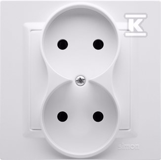 Single socket outlet without earthing, - CG2/11