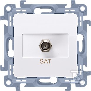 Single "F" type antenna socket - CASF1.01/11