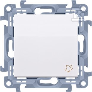 Csengőgomb (modul) 10 AX, 250 V~, - CD1.01/11