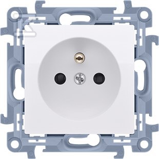 Single socket outlet with earthing - CGZ1.01/11