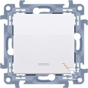 Stepenišni prekidač sa LED pozadinskim - CW6L.01/11