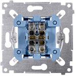 Łącznik jednobiegunowy (mechanizm) 10AX, 250V~, szybkozłącza SIMON54