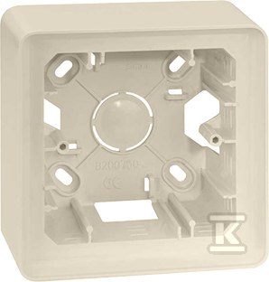 Jednosmerna nadgradna kutija, krem, - 8200750-031