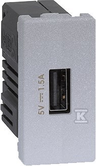 USB ładowarka K45 (45x22,5) gniazdo typ - K126C/8