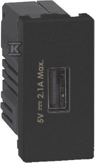 USB ładowarka K45 (45x22,5) gniazdo typ - K126D/14