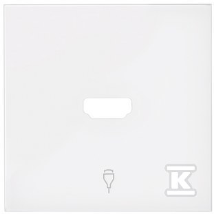 Kryt jedného konektora HDMI, biely - 10001094-230