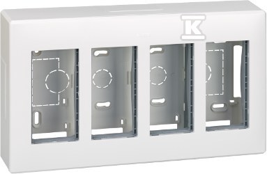 Přisazené pouzdro S500 4modulové, 8x - 51000004-030