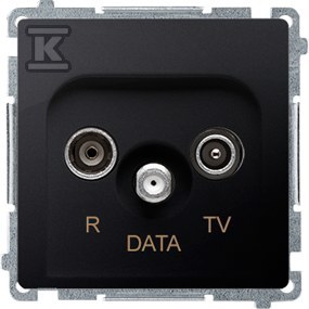 Гніздо для антени R-TV-DATA (модуль). - BMAD.01/28