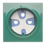 Кришка + ключ для розетки DATA зелена SIMON54