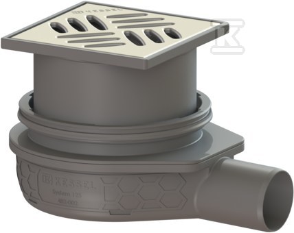 Трапа Ultraflat 79 DN 50 з щілинною - 44700.20