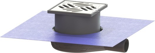 Ultraflat 54 DN 40 drain with a slot - 44740.20