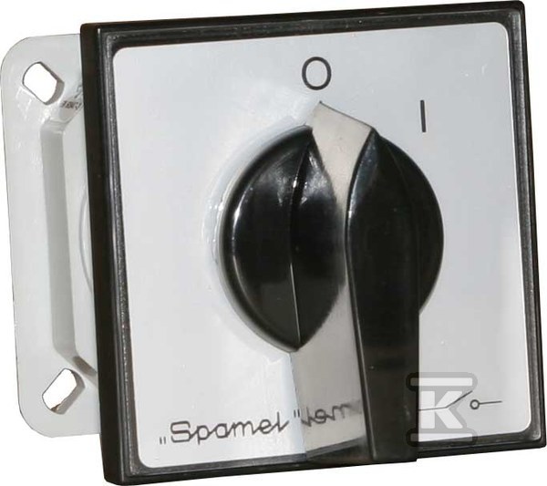 25A cam switch, L-0-P reversing switch, - ŁK25R-3.8368\OB4C