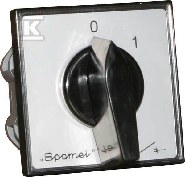 Cam switch 25A, L-O-P reversing switch, - ŁK25R-3.8368\OB4