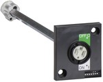 Right hand extended rotary handle for INS40/160 black handle 40/160A 3/4P
