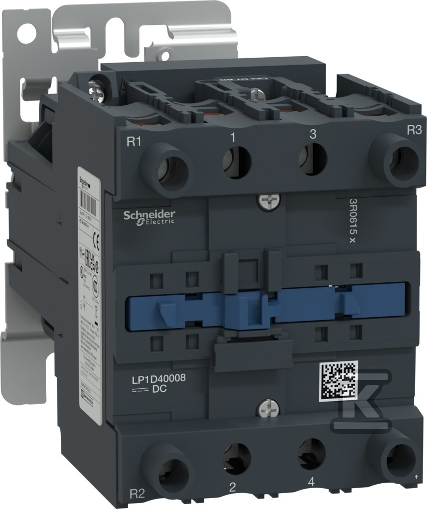 Контактор силовий TeSys D AC1 60A 4P - LP1D40008BD