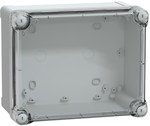 Puszka ABS przezroczysta pokrywa 241 x 192 x 127 mm