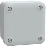 Puszka ABS nieprzezroczysta pokrywa 89 x 89 x 54 mm