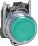 Przycisk zielony podświetlany O 22 240 V ATEX Harmony XB4