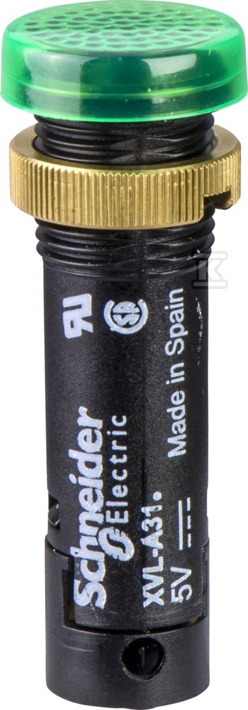 Signal light Fi12 green LED with cover - XVLA333