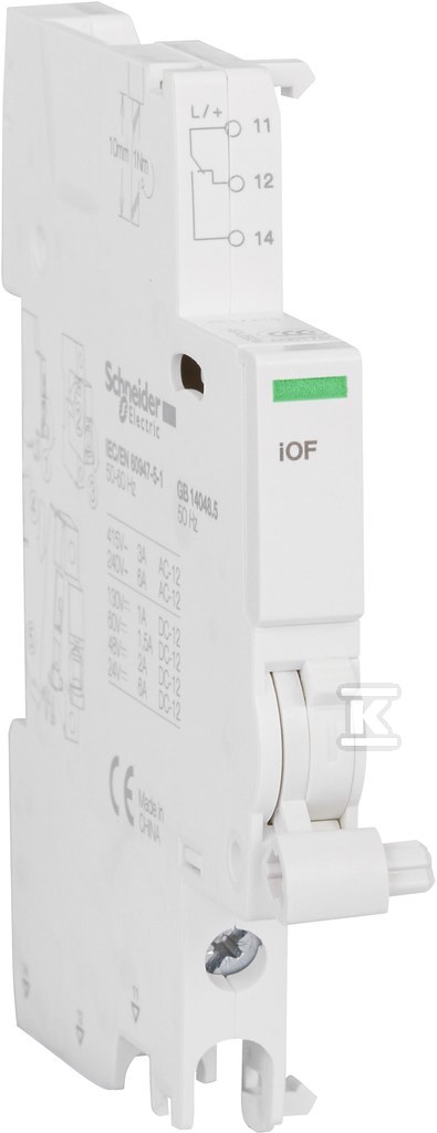 Styk pomocniczy Acti9 iOF 1 CO - A9A26924