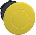 Przycisk grzybkowy O22 żółty push pull okrągły plastikowy