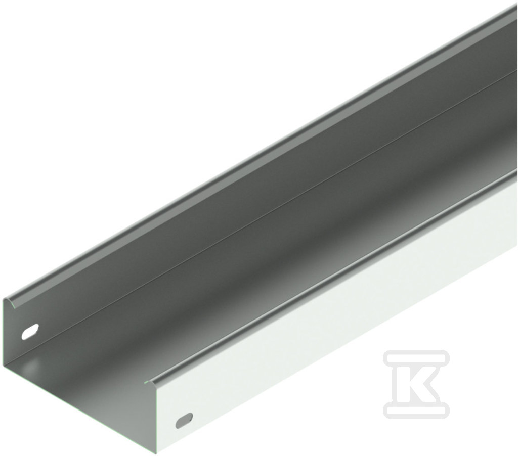 Korytko kablowe nieperforowane INOX - NIXKZN 50X125_IX
