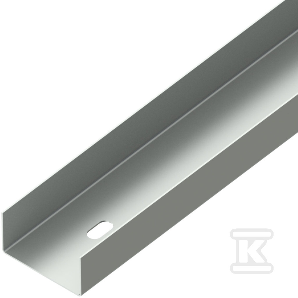 Solid cable tray NKZN 20x40 S (2m = 1 - NKZN 20X40_S