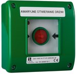 Кнопка аварійна ручна OA1 накладного монтажу 2 конт. OA1-W01-B\02