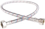 Wąż w oplocie stalowym 60 cm 1/2"x3/8" nakrętno-nakrętny