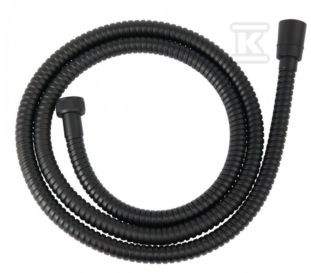 Shower hose 150 cm, black - W33