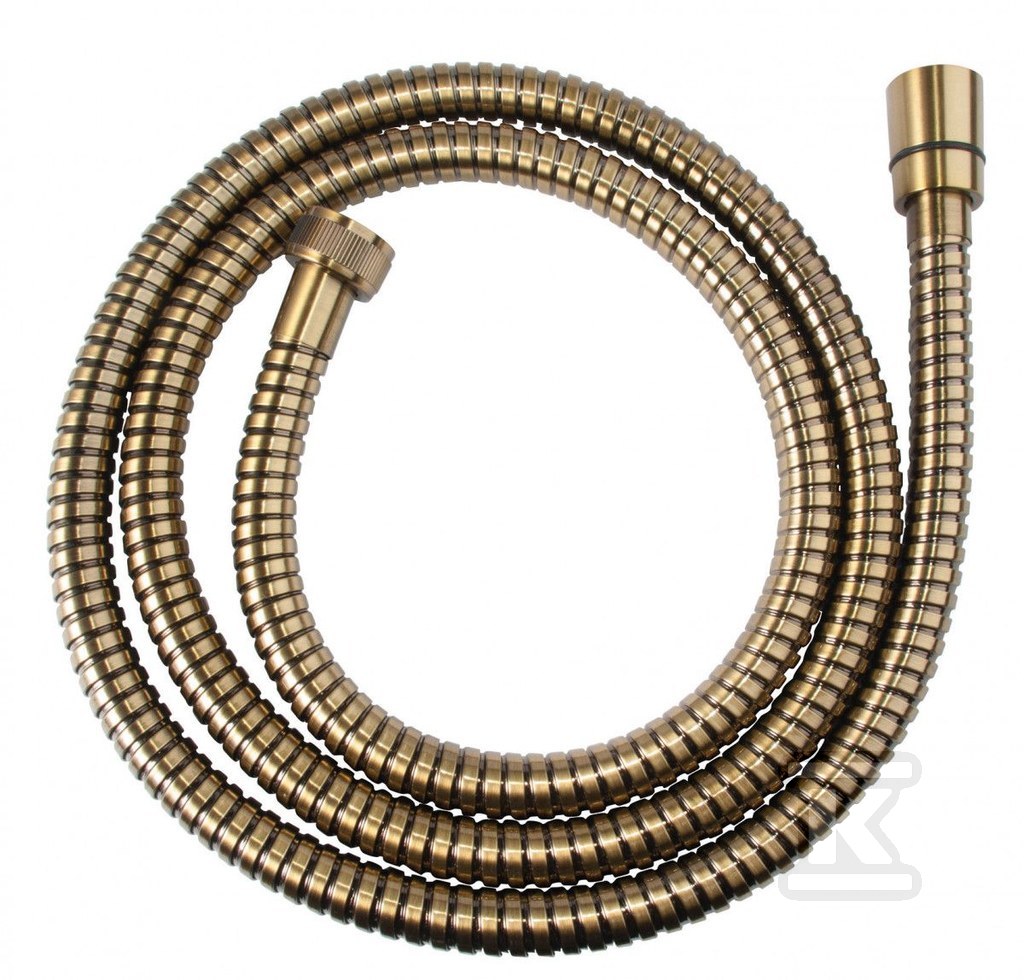 Shower hose 150 cm old bronze - W34