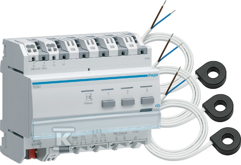 Wskaźnik zużycia energii z 3 - TE332