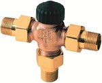 DN15 three-way diverter valve bronze