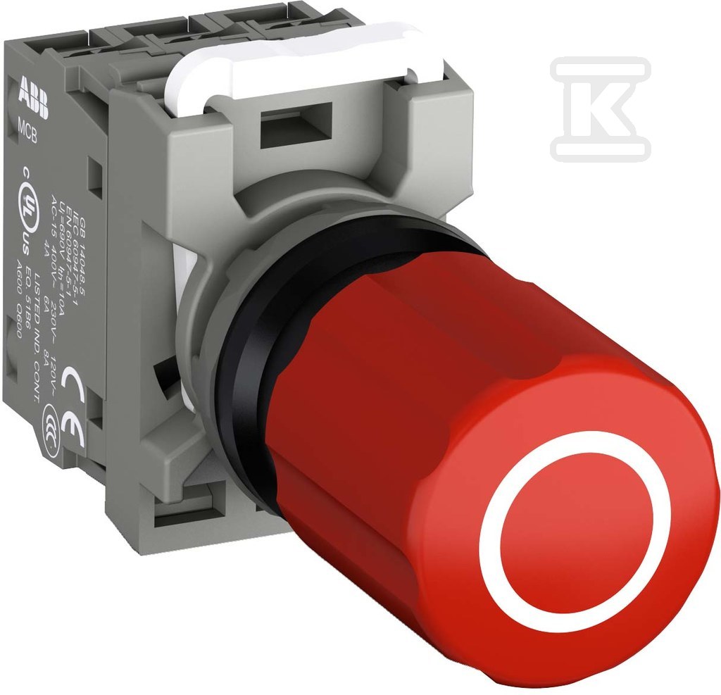 CE3P-10R-02-Safety button 2NC red - 1SFA619501R1051