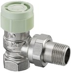 Valve, series RFV 9, DN15-1/2, angular