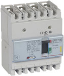 Circuit breaker with thermal-magnetic release DPX3 160 4P 160A 16KA