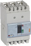 Circuit breaker with thermal-magnetic release DPX3 160 3P 125A 25KA