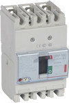 Circuit breaker with thermal-magnetic release DPX3 160 3P 63A 36KA