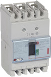 Circuit breaker with thermal-magnetic release DPX3 160 3P 100A 36KA