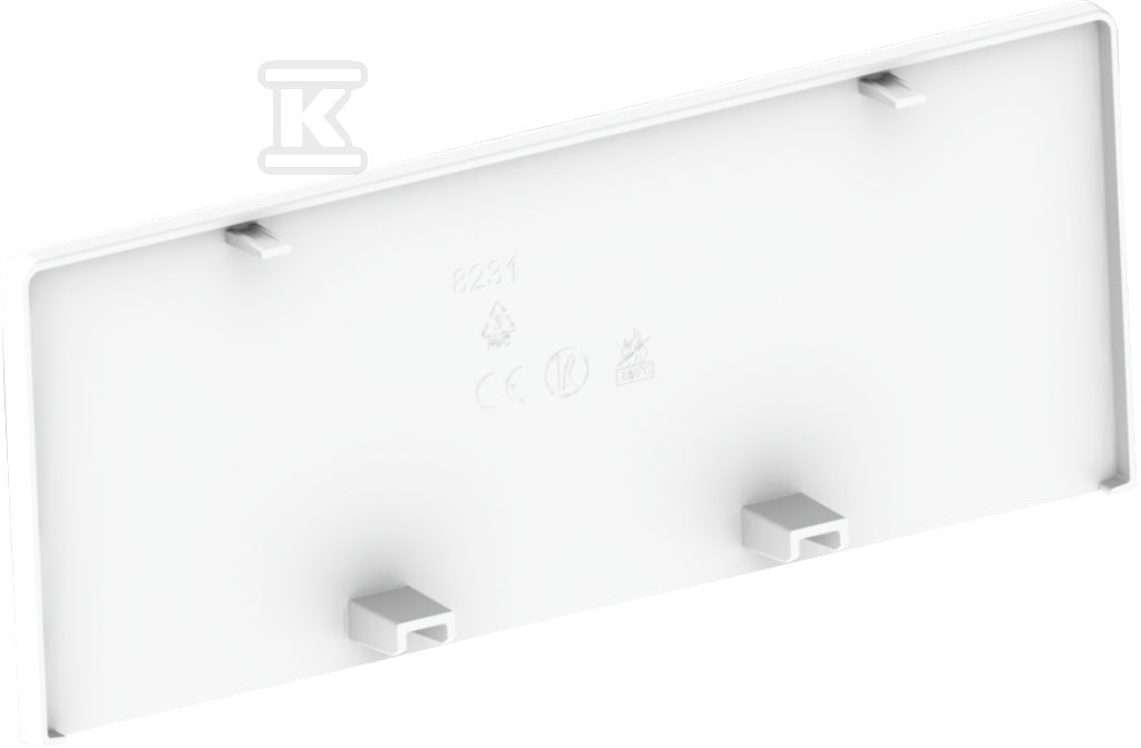 Koncový kryt 8231HF HB (PK 170x65 D HF) - 8231HF_HB