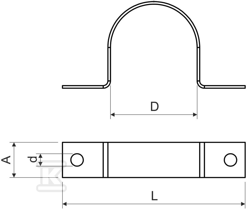 Držač cevi 5220 PC ZN - 5220 PC ZN_F