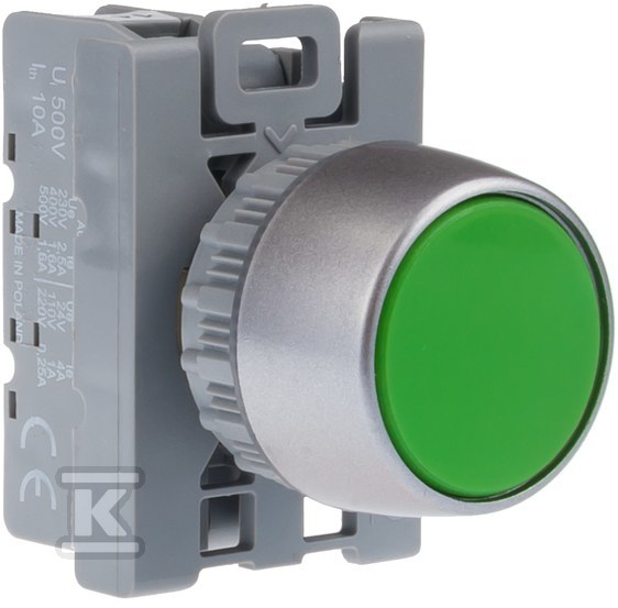 Кнопка прихована BSP чорна 1 контакт, - SP22-AKCZ-10\.