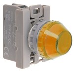 Сигнальна лампа жовта 230 V LED BA9S стандарт SP22-LG-230-LED.