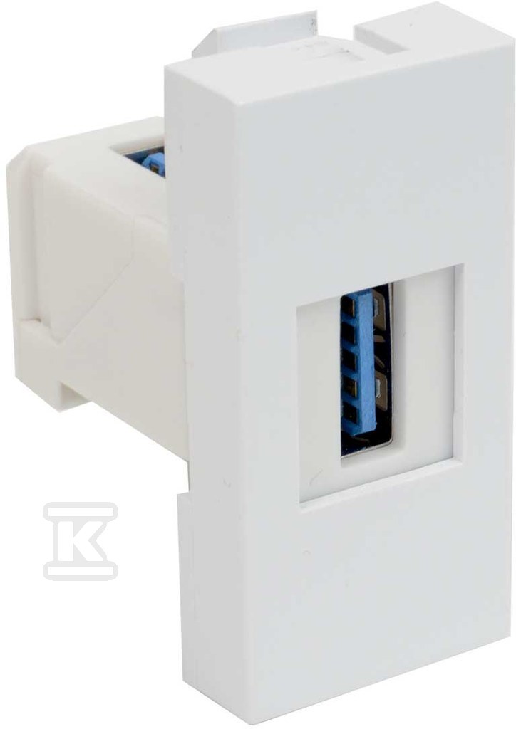 KD 45x22.5-USB - USB SOCKET - SET - QD 45X22.5-USB_HB