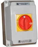 Роз'єднувач 3-полюсний +N Невідключений 63 A в OB4 з кришкою, що замикається, жовто-червоного кольору RSI-3063N-OB4\ZC