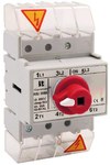 Роз'єднувач ізолюючий 3-полюсний +N (нероз'ємний) 63 A для зовнішнього приводу RSI-3063N\W01