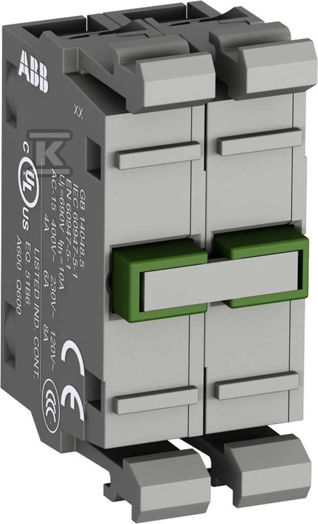 MCB-02-Blok styków 2NC - 1SFA611610R1020