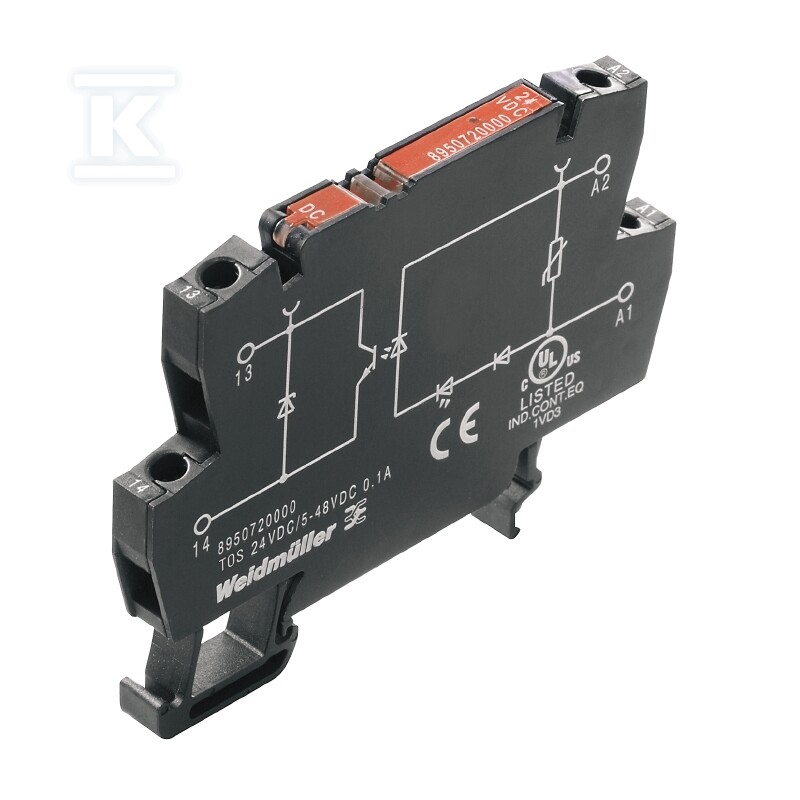 Przekaźnik półprzewodnikowy, 24 V AC - 8950820000