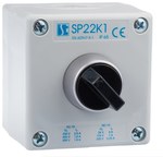 Касета комплектна 1-отворова з кнопкою P 1, вхід M20 SP22K1\06-1